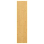 Vidaxl tagre murale 80x20x2, 5 cm bambou