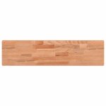 Vidaxl tagre murale 80x20x4 cm bois massif de htre