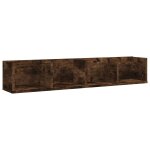 Vidaxl tagre murale  cd chne fum 100x18x18 cm bois d'ingnierie