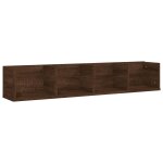 Vidaxl tagre murale  cd chne marron 100x18x18 cm bois d'ingnierie