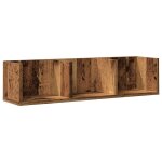Vidaxl tagre murale  cd vieux bois 75x18x18 cm bois d'ingnierie