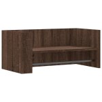 Vidaxl �tag�re murale ch�ne marron 70, 5x35x30, 5 cm bois d'ing�nierie
