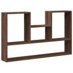 Vidaxl �tag�re murale ch�ne marron 99x15x60 cm bois d'ing�nierie