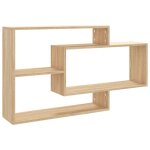 Vidaxl �tag�res murales ch�ne sonoma 104x20x58, 5 cm bois d'ing�nierie