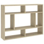 Vidaxl Étagère murale chêne sonoma 75x16x55 cm bois d'ingénierie Vidaxl Étagère murale chêne sonoma 75x16x55 cm bois d'ingénierie