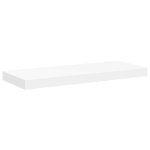 Vidaxl �tag�re murale flottante blanc 60x23, 5x3, 8 cm mdf