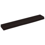 Vidaxl Étagère murale marron foncé 60x10x4 cm bois chêne massif traité Vidaxl Étagère murale marron foncé 60x10x4 cm bois chêne massif traité