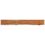 Vidaxl tagre murale rectangulaire massif acacia bordure assortie