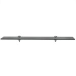 Vidaxl tagre murale verre 70 x 10 cm 8 mm