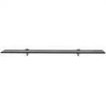 Vidaxl �tag�re murale en verre 80x10 cm 8 mm