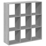 Vidaxl �tag�re s�paratrice de pi�ce sonoma gris 102x29x103, 5 cm