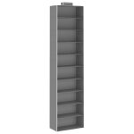 Vidaxl tagres suspendues de rangement 2 pcs 10 niveaux tissu