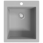 Vidaxl vier de cuisine granite gris
