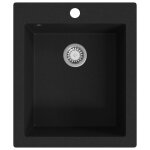 Vidaxl Évier de cuisine granite noir Vidaxl Évier de cuisine granite noir
