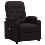Vidaxl fauteuil inclinable électrique noir similicuir Vidaxl fauteuil inclinable électrique noir similicuir