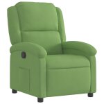 Vidaxl fauteuil inclinable vert clair velours Vidaxl fauteuil inclinable vert clair velours