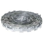 Vidaxl fil barbel� concertina acier galvanis� 500 m