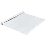Vidaxl film autoadh�sif pour meubles argent� brillant 500x90 cm pvc