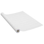 Vidaxl film autoadh�sif pour meubles bois blanc 500x90 cm pvc