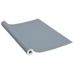 Vidaxl film autoadh�sif pour meubles gris 500x90 cm pvc