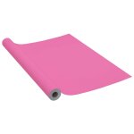 Vidaxl film autoadh�sif pour meubles rose brillant 500x90 cm pvc