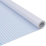 Vidaxl film pour fentre dpoli design  rayures 0, 9x5 m pvc