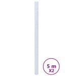 Vidaxl films pour fentre 2 pcs dpoli motif d'toiles pvc