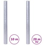 Vidaxl films pour fen�tre 3 pcs d�poli motif arc - en - ciel 3d pvc