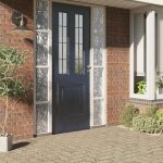 Vidaxl film pour fen�tre d�poli motif de fleur 90x500 cm pvc