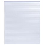 Vidaxl film pour fen�tre d�poli motif � rayures 90x500 cm pvc