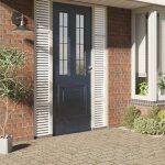 Vidaxl film pour fentre dpoli motif  rayures 90x500 cm pvc