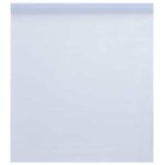 Vidaxl window film r�glable blanc d�poli 23. 6 x 196. 9 in pvc