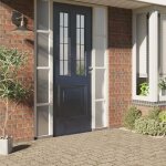 Vidaxl film de fen�tre statique d�poli gris 60x2000 cm pvc