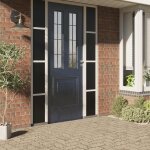 Vidaxl film de fen�tre statique d�poli noir 90x2000 cm pvc
