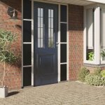 Vidaxl film de fen�tre statique d�poli noir 90x500 cm pvc