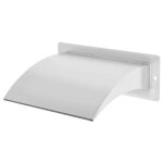 Vidaxl fontaine d'�tang acier inoxydable 30 x 9 x 26 cm argent�