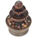 Vidaxl fontaine d'intrieur avec pompe polyrsine