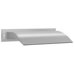 Vidaxl fontaine de piscine argent� 45x26x13 cm acier inoxydable