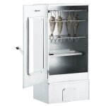 Vidaxl fumoir de four � bbq avec 1 kg de copeaux de bois 44, 5x29x83 cm
