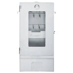 Vidaxl fumoir de four � bbq avec 1 kg de copeaux de bois 44, 5x29x83 cm
