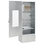 Vidaxl fumoir � four � bbq g�n�rateur de fum�e froide acier galvanis�