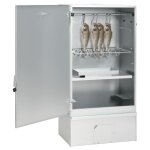 Vidaxl fumoir  four  bbq gnrateur de fume froide acier galvanis