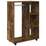 Vidaxl garde - robe ch�ne fum� 80x40x110 cm bois d'ing�nierie