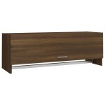 Vidaxl garde - robe chne marron 100x32, 5x35 cm bois d'ingnierie