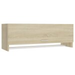 Vidaxl garde - robe ch�ne sonoma 100x32, 5x35 cm bois d'ing�nierie