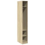 Vidaxl garde - robe ch�ne sonoma 30x50x200 cm bois d'ing�nierie