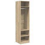 Vidaxl garde - robe ch�ne sonoma 50x50x200 cm bois d'ing�nierie