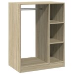 Vidaxl garde - robe chne sonoma 77x48x102 cm bois d'ingnierie