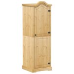 Vidaxl garde - robe corona 55x52x170 cm bois de pin massif Vidaxl garde - robe corona 55x52x170 cm bois de pin massif