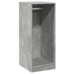 Vidaxl garde - robe gris b�ton 48x41x102 cm bois d'ing�nierie